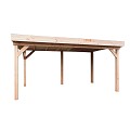 Douglas overkapping Premium fijnbezaagd - bouwpakket 300x300 cm