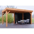 Douglas overkapping Premium fijnbezaagd - bouwpakket 300x300 cm