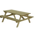 Picknicktafel 180x160cm, 35mm