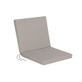 Stoelkussen taupe