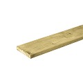 Vuren  plank geschaafd, geïmpregneerd  2,8x14,5x480