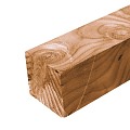 Paal Douglas Ruw 15x15x250 cm, onbehandeld