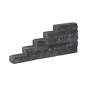 Pilestone line 40x15x10 cm Coal