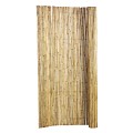 Bamboescherm op rol 180x180 cm, gelakt
