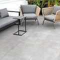GeoCeramica® 60x60x4 cm Vision Grey