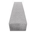 Oudhollandsche zitelement recht 200x60x40 Grijs