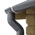 Dakgootset ø10cm - 2 x 300 cm