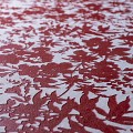 Keramische tegel TD Decor ø60 cm x 2 cm - Model B - Doily Rosso