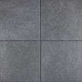 Trippel T 60x60x4 cm Zwart/Grijs genuanceerd