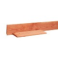 Douglas Zweeds rabat 1 zijde geschaafd. 1 zijde fijnbezaagd 1.1-2.7x19.5x400 cm onbehandeld