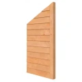 Douglas wandpakket t.b.v. dubbelzijdige 1 m zijwand kapschuur Comfort (incl staander), onbehandeld