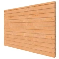 Douglas wandpakket t.b.v. dubbelzijdige wand Comfort/DHZ 371x224 cm, kleurloos geïmpregneerd