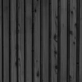 Woodvision Triple profiel vuren plankenset bij wand E. 371x224 cm zwart geïmpregneerd