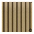 Elephant schutting Stripes Oak & Black houtcomposiet 180x180 cm