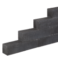 Garden Wall Black 15x15x60