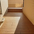 NewTechWood HKC kliktegel, 30 x 90 cm, Teak