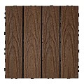 NewTechWood HKC kliktegel, 30 x 30 cm, Ipé