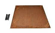 Stapsteen vierkant Corten 500x500x2 mm