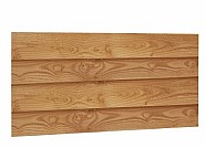 Douglas wandpakket t.b.v. enkelzijdige wand Comfort/DHZ 371x224 cm, zwart geïmpregneerd