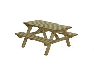 Picknicktafel 150x150cm