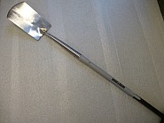 Spade met hals blank geslepen