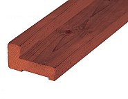 Hardhouten fundamentbalk 4.5x8.5x300 cm