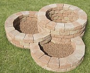 Bloembak rond