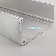 Aluminium bakgootset blank