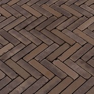 Gebakken waalformaat 60 mm Klassiek rood-bruin getrommeld