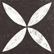VTW Belgian Stone Flower White  70x70x3,2 cm