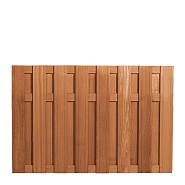 Bangkirai plankenscherm Deluxe 120x180 cm