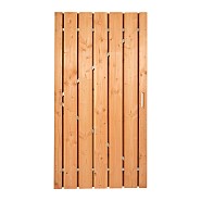 Douglas deur geschaafd 180x100 cm - stalen frame - universeel