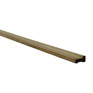 Grenen fundamentbalk 4.5x9.0x300 cm, groen geïmpregneerd