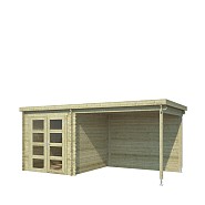 Blokhut Helena 472x230 Olijfgroen Geïmpregneerd