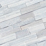 Stone Panel Snow White Marble 60x15x1,5-2,5 cm