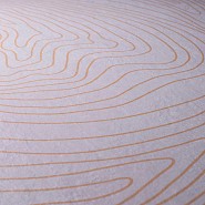 Keramische tegel TD Decor ø120 cm x 2 cm - Model C - Dunes