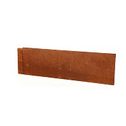 Koppelplaat 10 cm corten