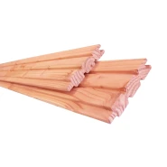 Douglas geschaafd 2-zijdig triple profielplank 2.7x14.5x300 cm, onbehandeld