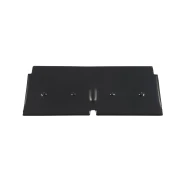 Aluminium verbindingsstuk t.b.v. daktrim 45x45 mm, zwart RAL 9005