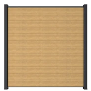 Newtechwood co-extrusie composiet scherm, 181x180 cm, red cedar.