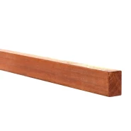 Av hardhouten regel, 4-zijdig glad geschaafd 4,5x7,0x500 cm.