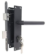 Aluminium deurkrukset /deurschild -en kruk voor 85mm