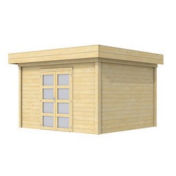 Vuren Topvision Parelhoen, 400x300 cm, groen geïmpregneerd