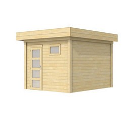 Vuren Topvision Tapuit, 300x300 cm, groen geïmpregneerd
