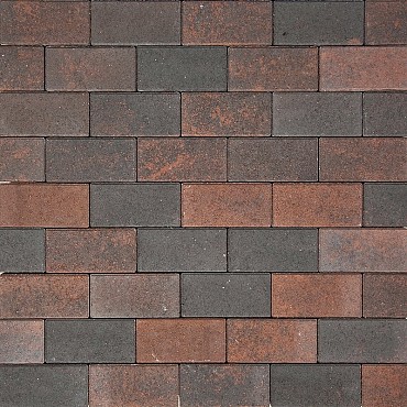 BKK 21x10,5x8 cm Bruin-zwart