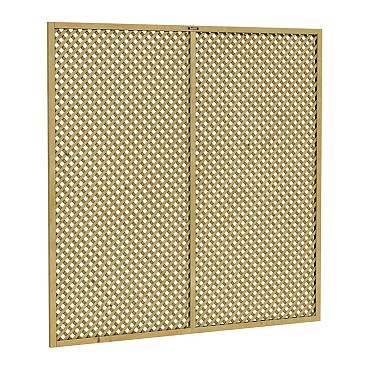 Trellis scherm Jasmijn 180 Excellent, 180x180 cm, groen geïmpregneerd