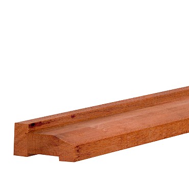 Set 5x Fundamentbalk Hardhout 300cm