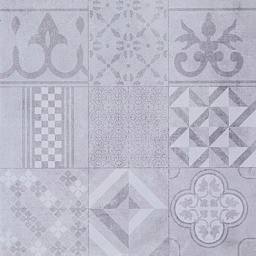 GeoCeramica® 60x60x4 cm Mosaik Grey