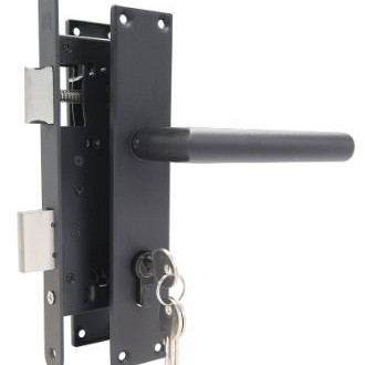 Aluminium deurkrukset /deurschild -en kruk voor 85mm