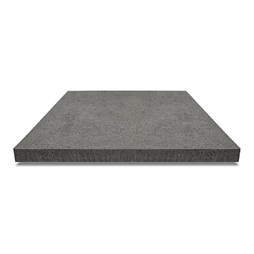 Oudhollandsche tegel, gewapend  80x80x5 Antraciet